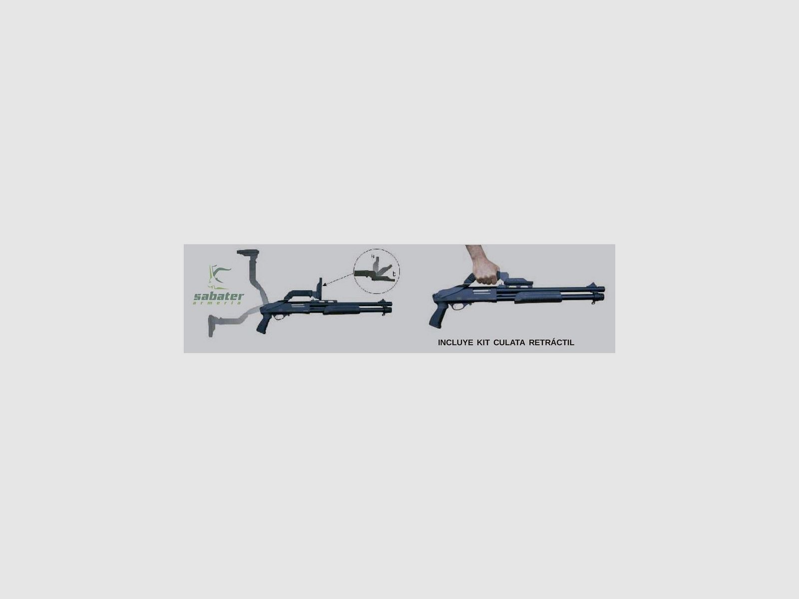 Flinte STINGER Tactical Pump, Bild 2 von 2