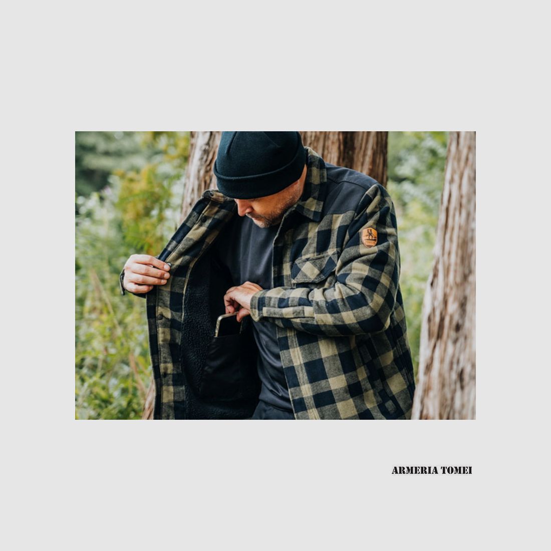 VESTE – FOSTEX – VESTE SHERPA LUMBERJACK POUR BOIS ÉQUILIBRÉ Noir/Olive, image 6 sur 6