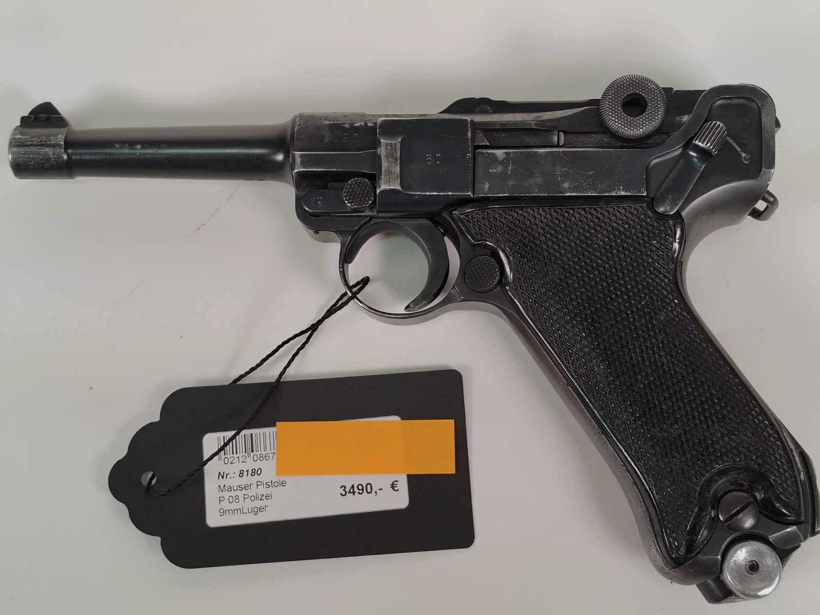 Mauser Mod. P08 Polizei 9mm Luger