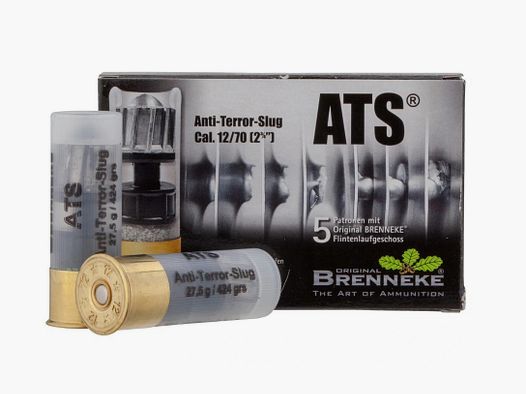 12/70 ATS Slug 27,5g/424grs. Brenneke