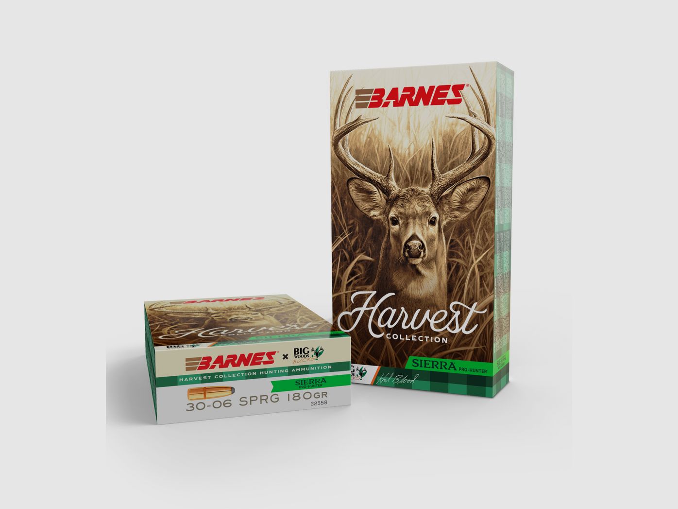 Barnes Harvest Collection BWB .30-06 Sprg. 11,7 g / 180 gr Sierra Pro-Hunter RN – 20 Stück #32558