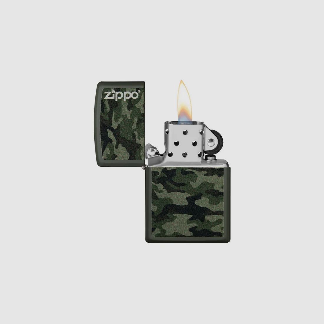 Zippo benzineaansteker camouflage