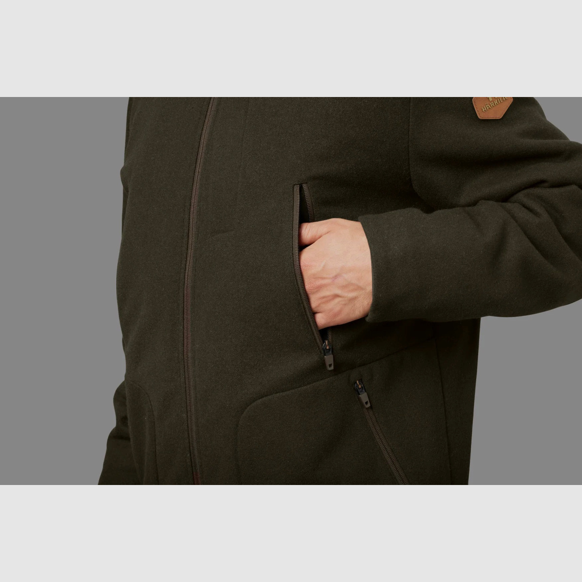 HÄRKILA Metso Winter Jacket Willow Green/ Shadow Brown