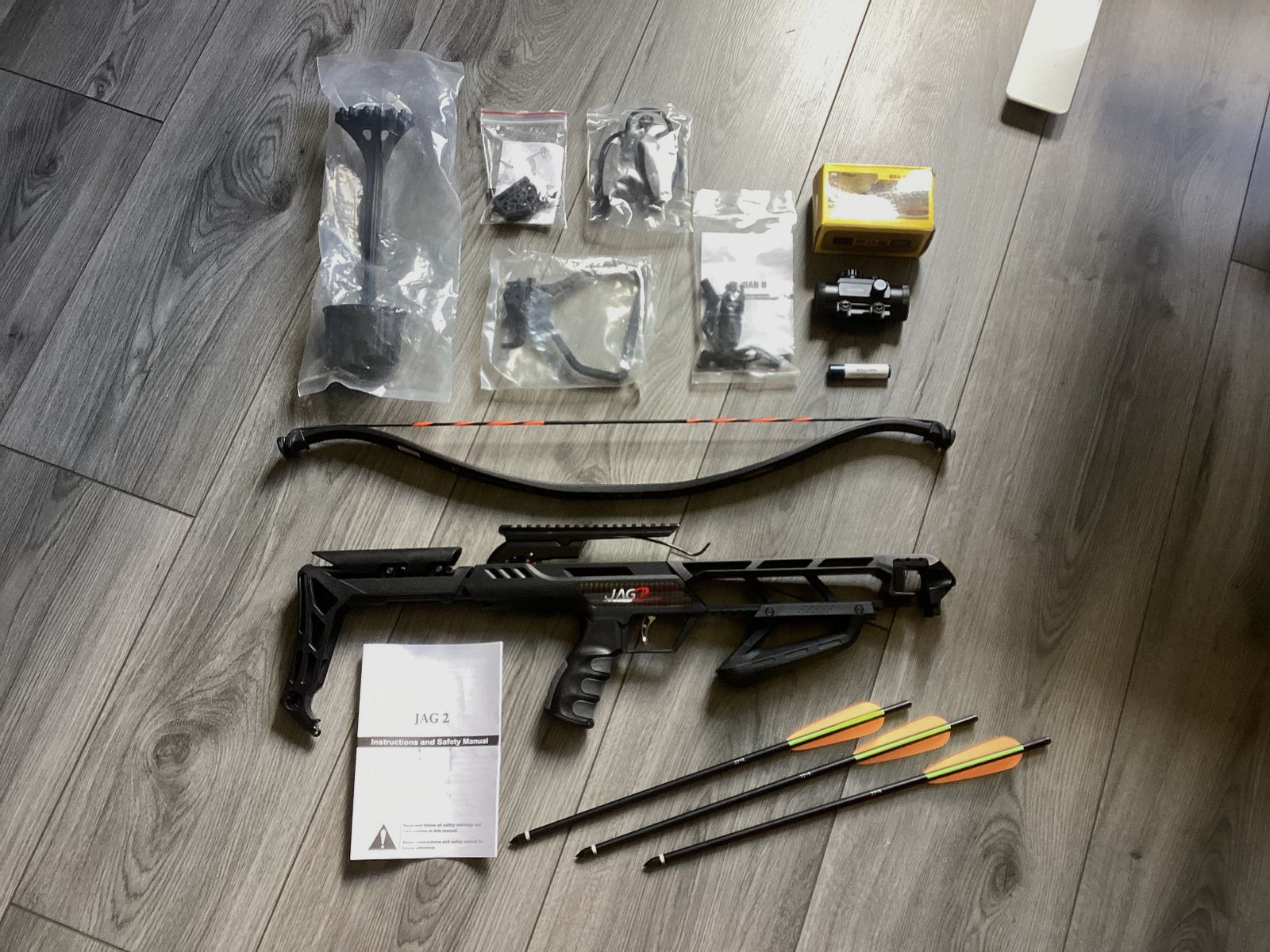 EK Archery Jag II Pro 175 lbs 260 FPS + rotes Punkt