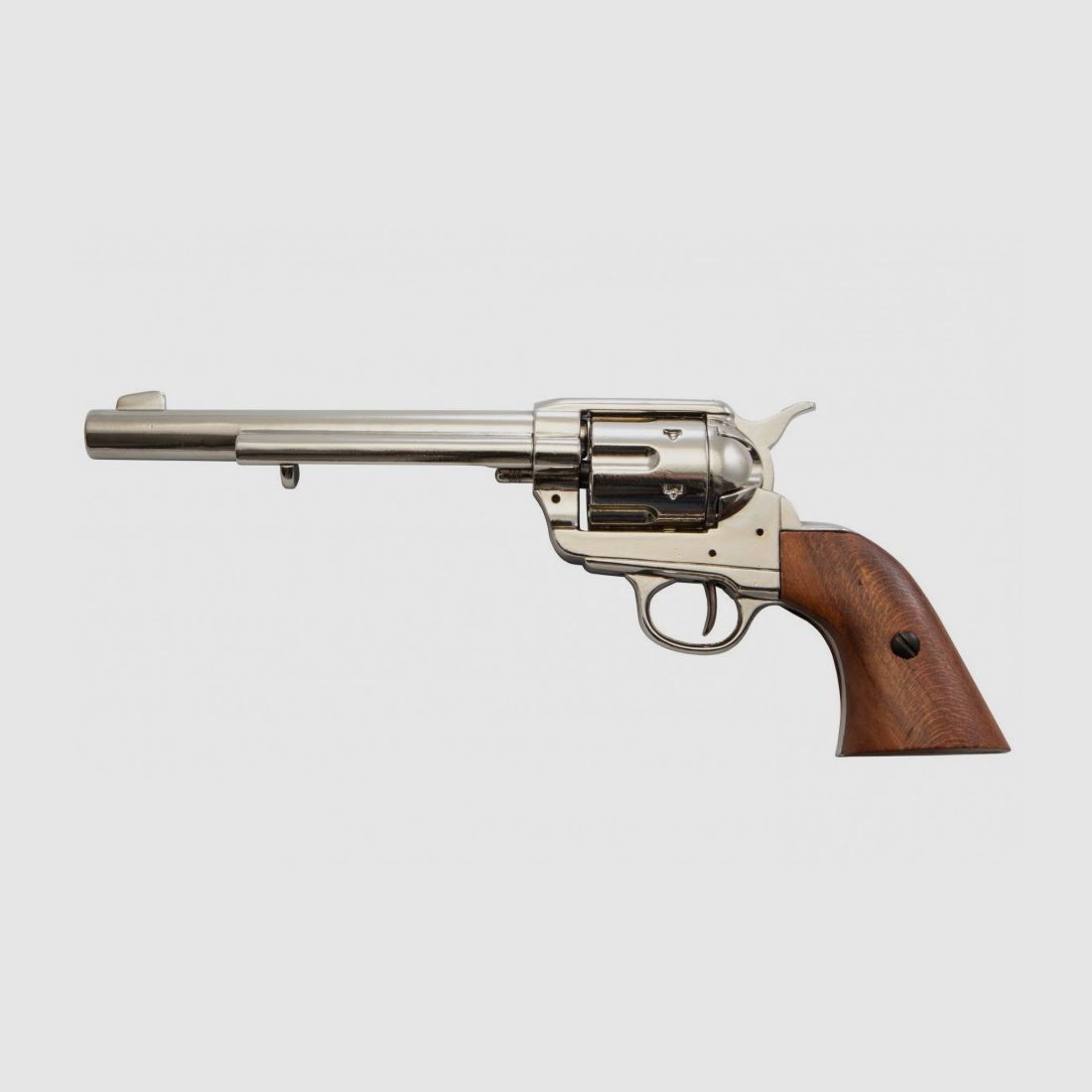 Revólver Colt de Caballería Western 1873 niquelado