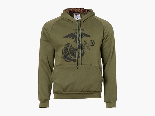 7.62 Design 7.62 Design Hoodie USMC EGA Marpat mil green