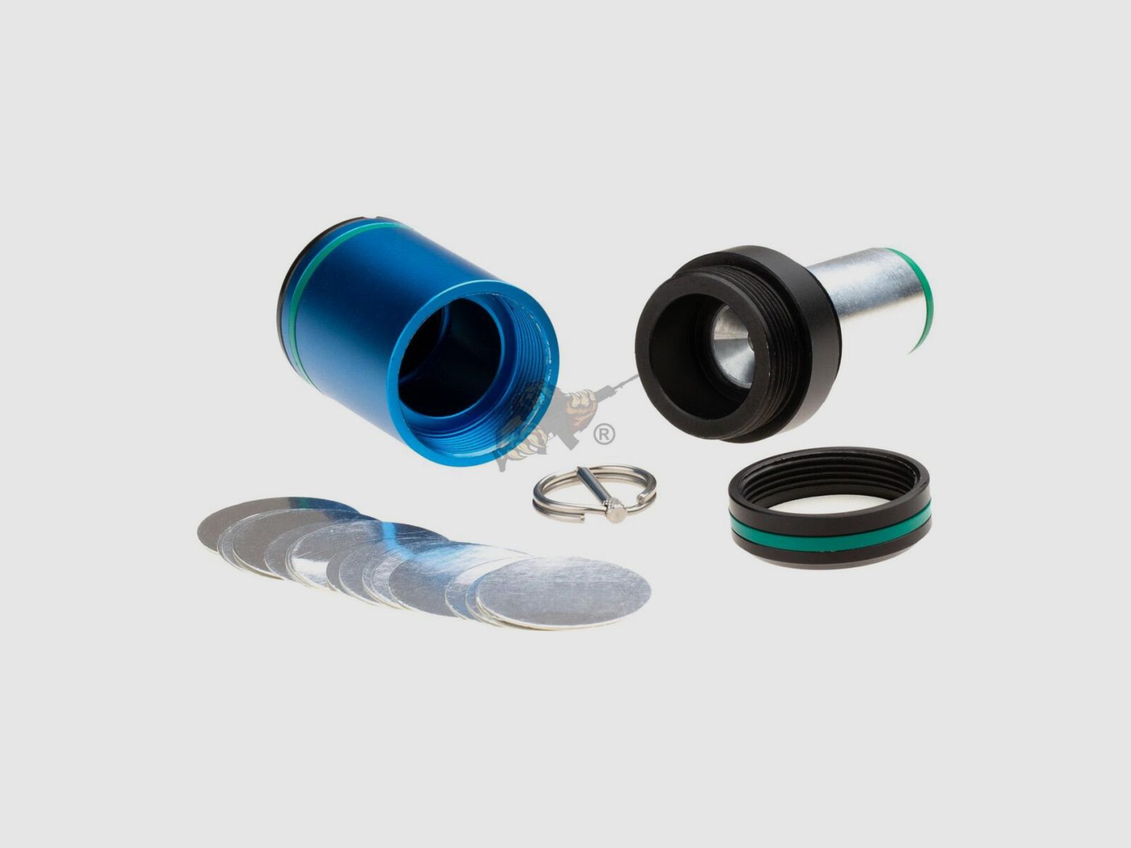 Echo Sound Granate - Airsoft Granate in Blauw - StratAIM