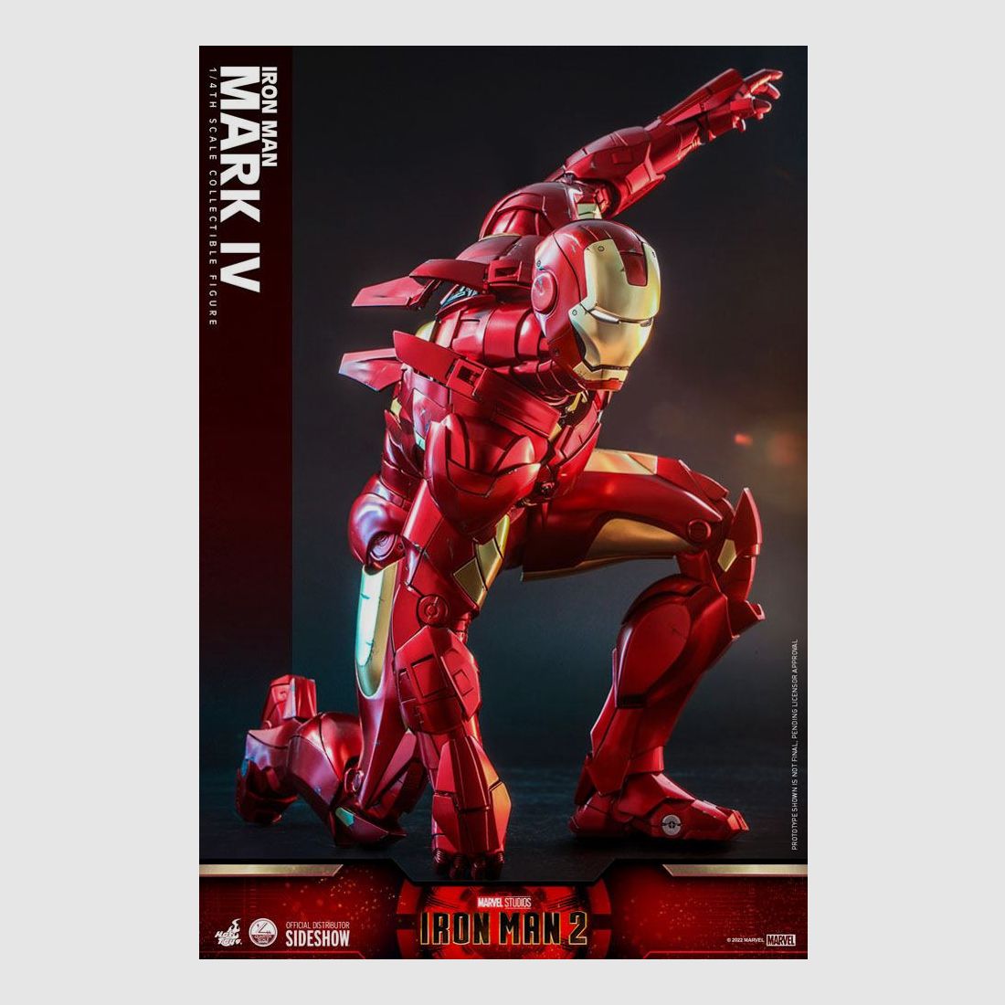 Iron Man 2 Actionfigur 1/4 Iron Man Mark IV 49 cm | 43153