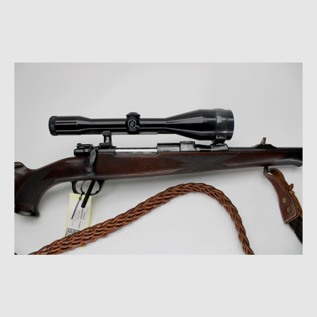 Rep. rifle Mauser 98 hunting conversion with Zeiss Diatal 8x56 and stock shortening 9.3x62