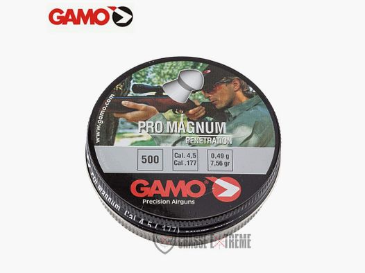 500 Piombini GAMO Pro Magnum Punta Affilata cal. 4,5 mm