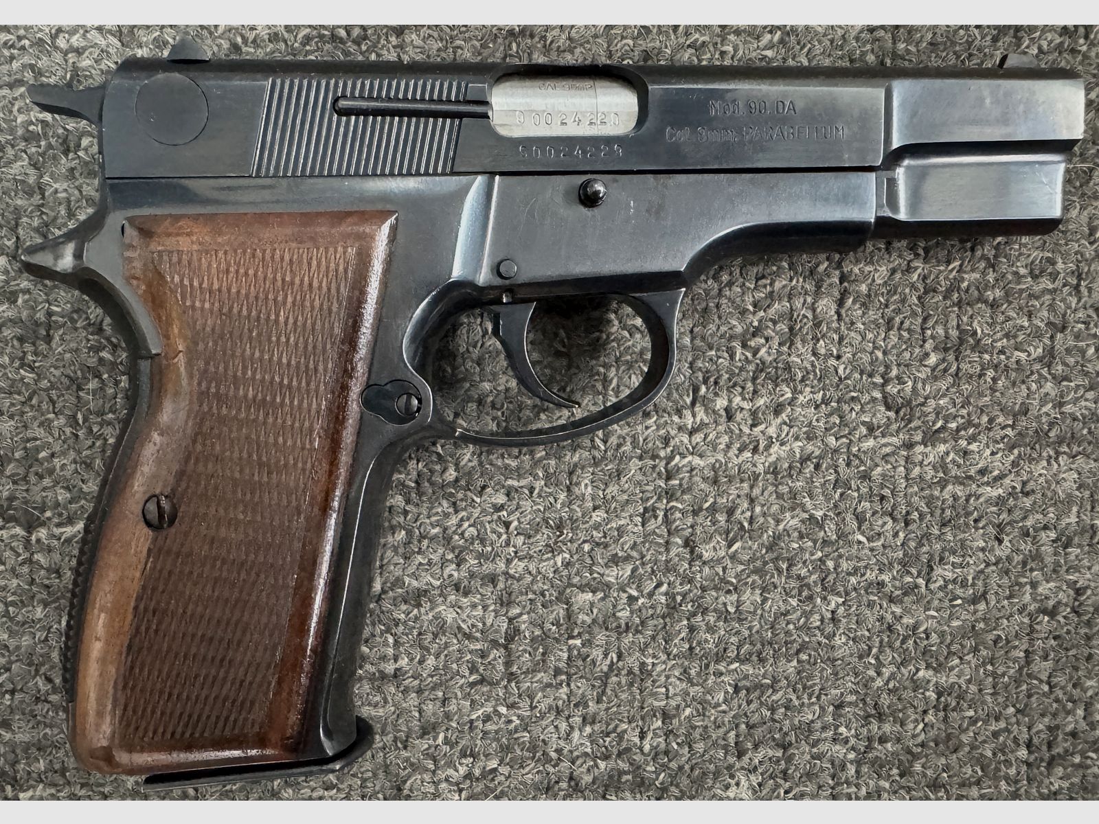 Mauser 90 DA - 9mm Para pistol