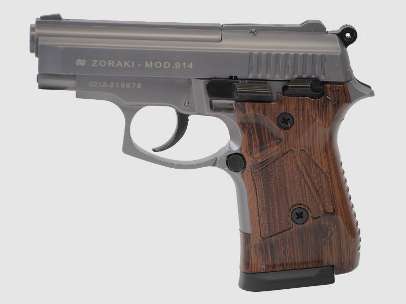 ESC Zoraki 914 titan Holz-Optik 9mm PAK Gas- & Signalwaffen