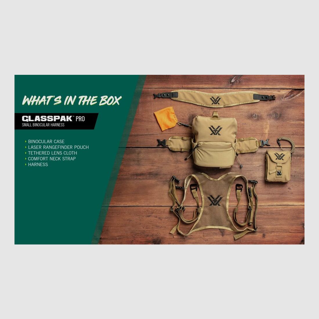 Vortex Optics GlassPak Pro binocular bag - Size S