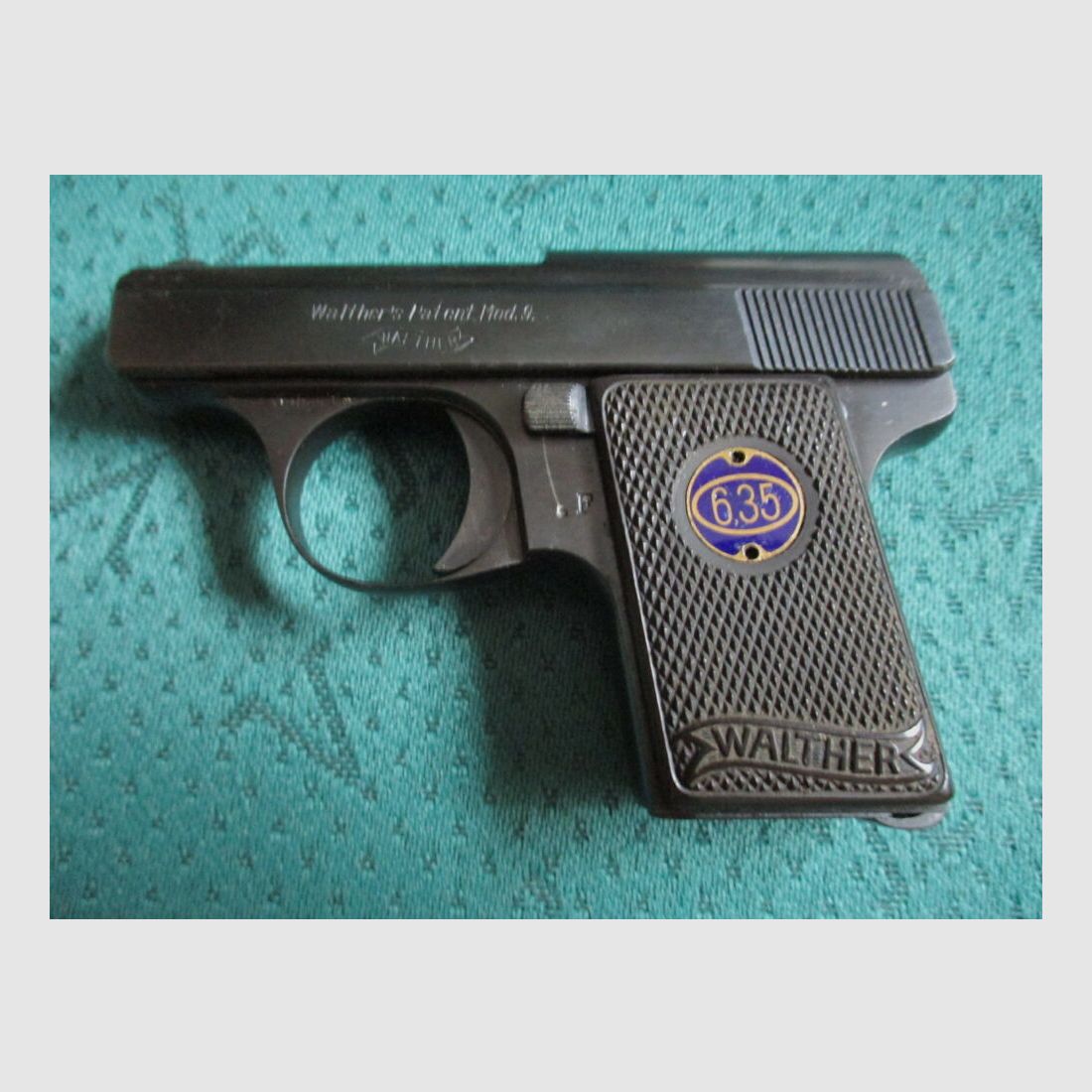 Pistool 6,35mm Walther Mod. 9 uit verzameling 9