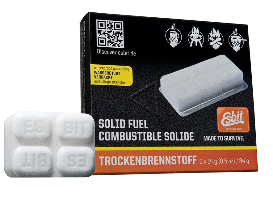 Festbrennstofftabletten Solid Fuel Tablets ESBIT 6 x 14g