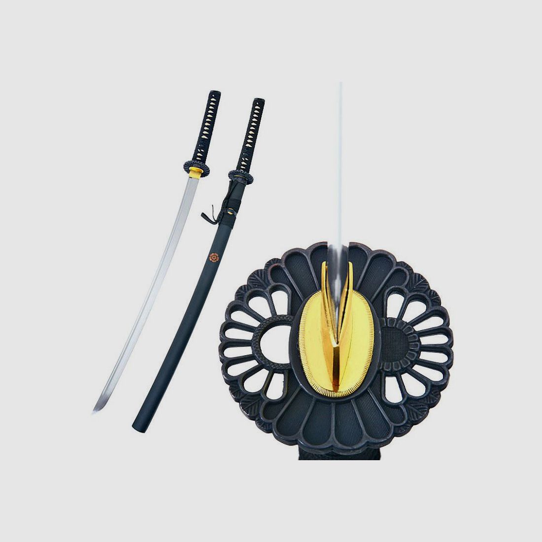 Katana Practical Oda z drewnianą pochwa