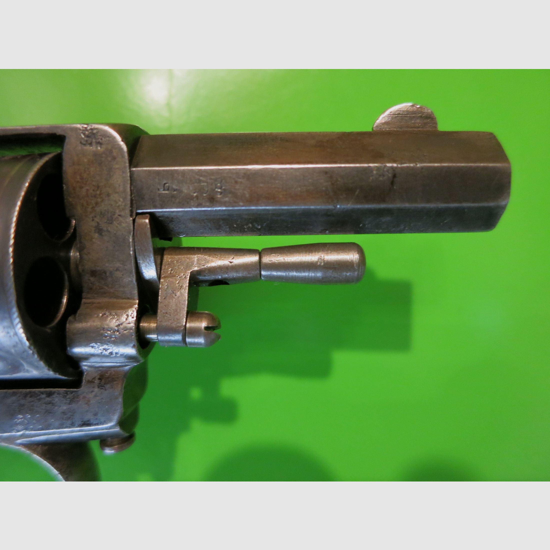 British Bulldog Revolver im Taschenformat, 6-schüssig, Kal. 7 mm/.320     #91-, Bild 8 von 14