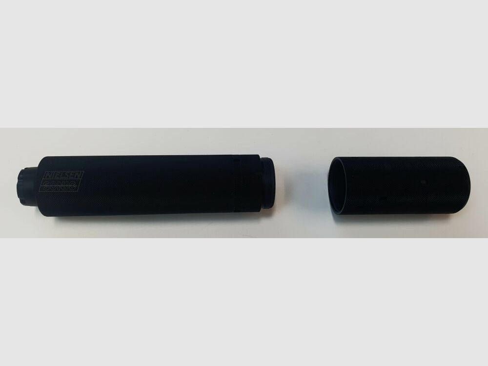 Ase Utra Used, NIELSEN SONIC 45 Silencer 5/8x24UNF for max. caliber 30