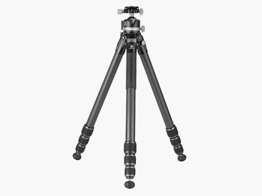Vanguard Veo 5XT 304CLBS - Reisestativ aus Carbon, Mehrwinkel-Säule, doppeltachsig Kugelkopf