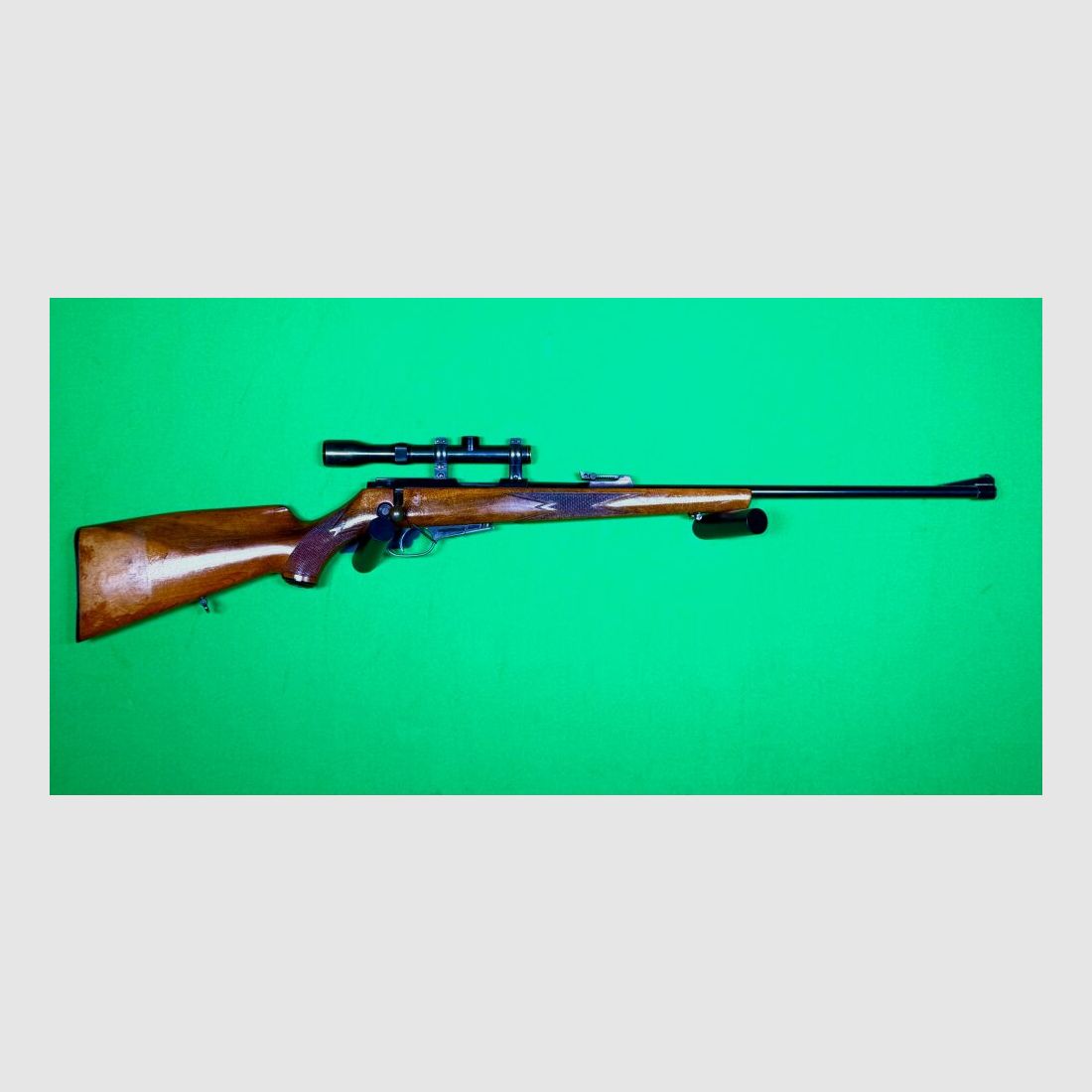 Carl Walther small caliber repeater with scope