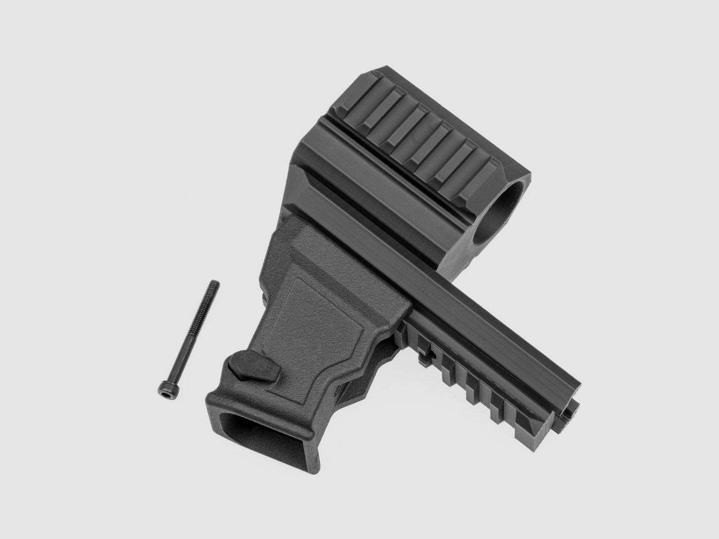 MAG - HOLDER + Barrel Cover incl. 3x Picatinnys | kompatibel: Pistelle X-68 | angepasst auf unseren Tuninglauf