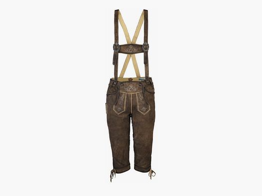 Kettner Pantalon en Cuir avec Genouillère et Salopette