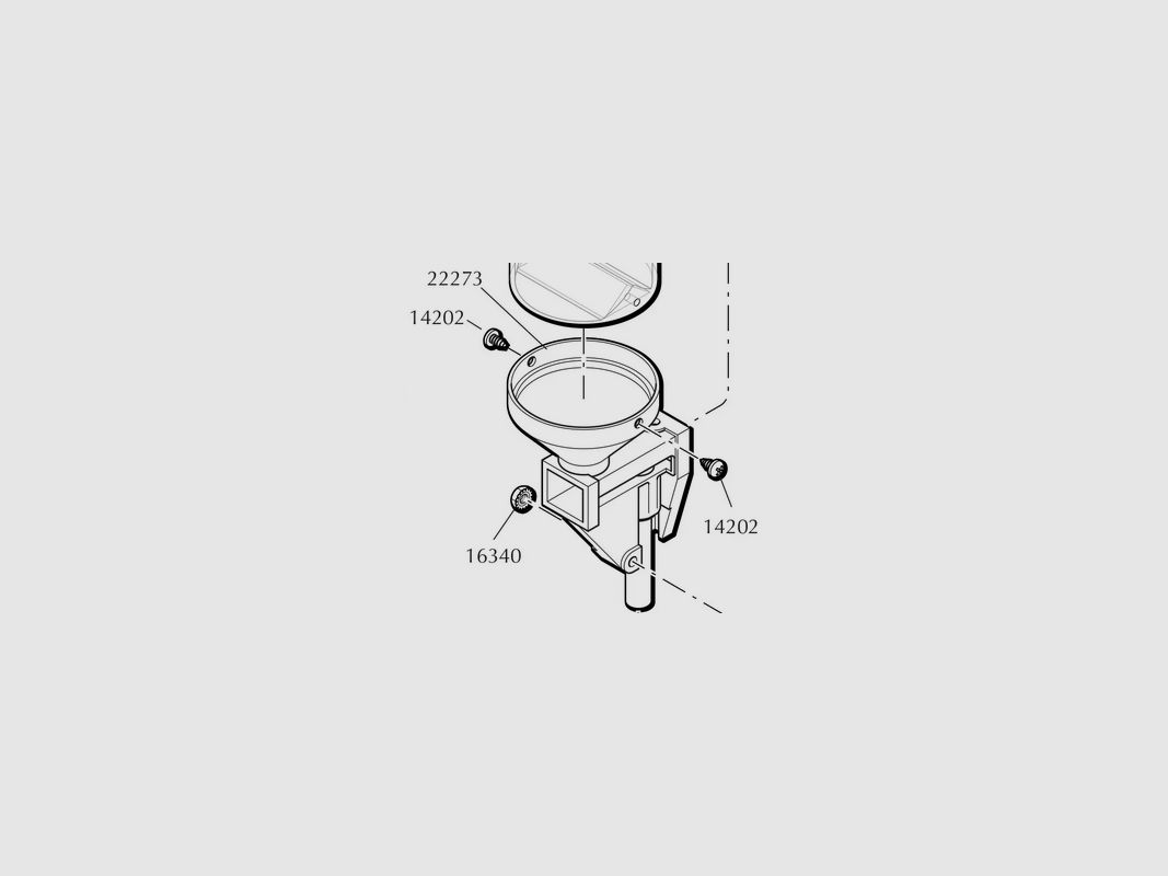 Powder Body W/Drop Tube, image 1 sur 2