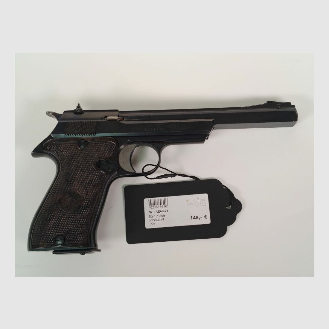 Pistolet Star .22 lr avec canon de 15 cm -