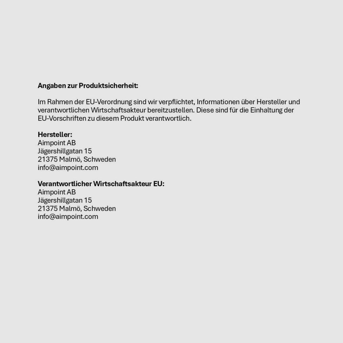 Aimpoint Aimpoint Flip-Up Lens Cover Front (10397) Schutzdeckel Objektivseite Geeignet für Aimpoint Comp C3/ 9000