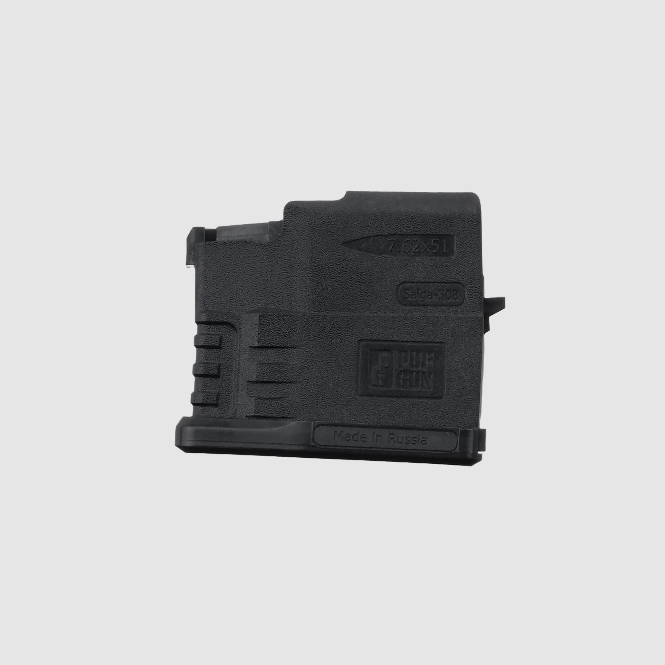 Saiga .308-polymeermagazijn, 5 patronen, zwart - PUFGUN