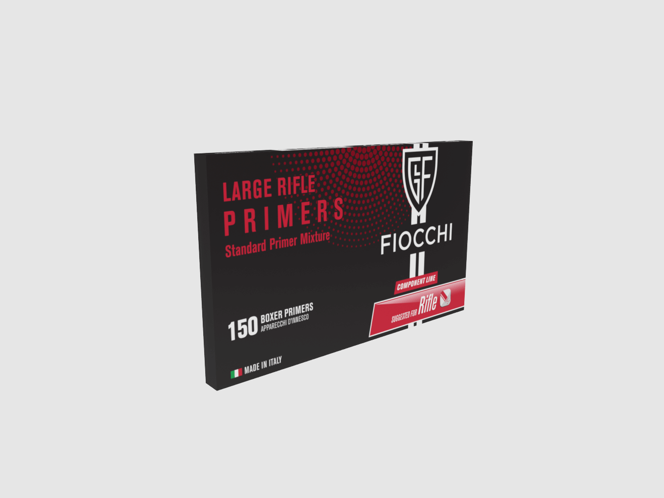 Fiocchi large rifle primers (5.33 mm) 1500 pieces