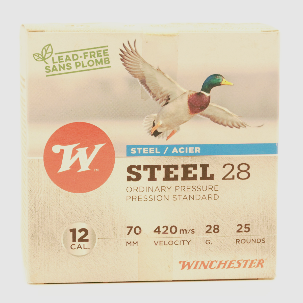 WINCHESTER 12/70 28G STEEL PRESSION STANDARD # 5