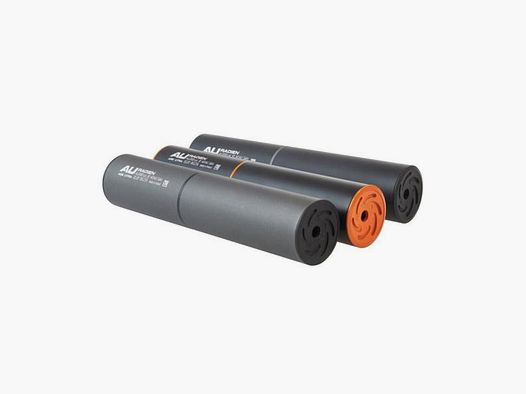 ASE UTRA Schalldämpfer f. EWB-Waffen Radien Titan (.256/6,5mm) 5/8''-24 UNEF schwarz