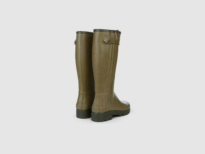 Le Chameau Chasseur Neoprengefütterter Stiefel M Grün, Bild 3 von 4