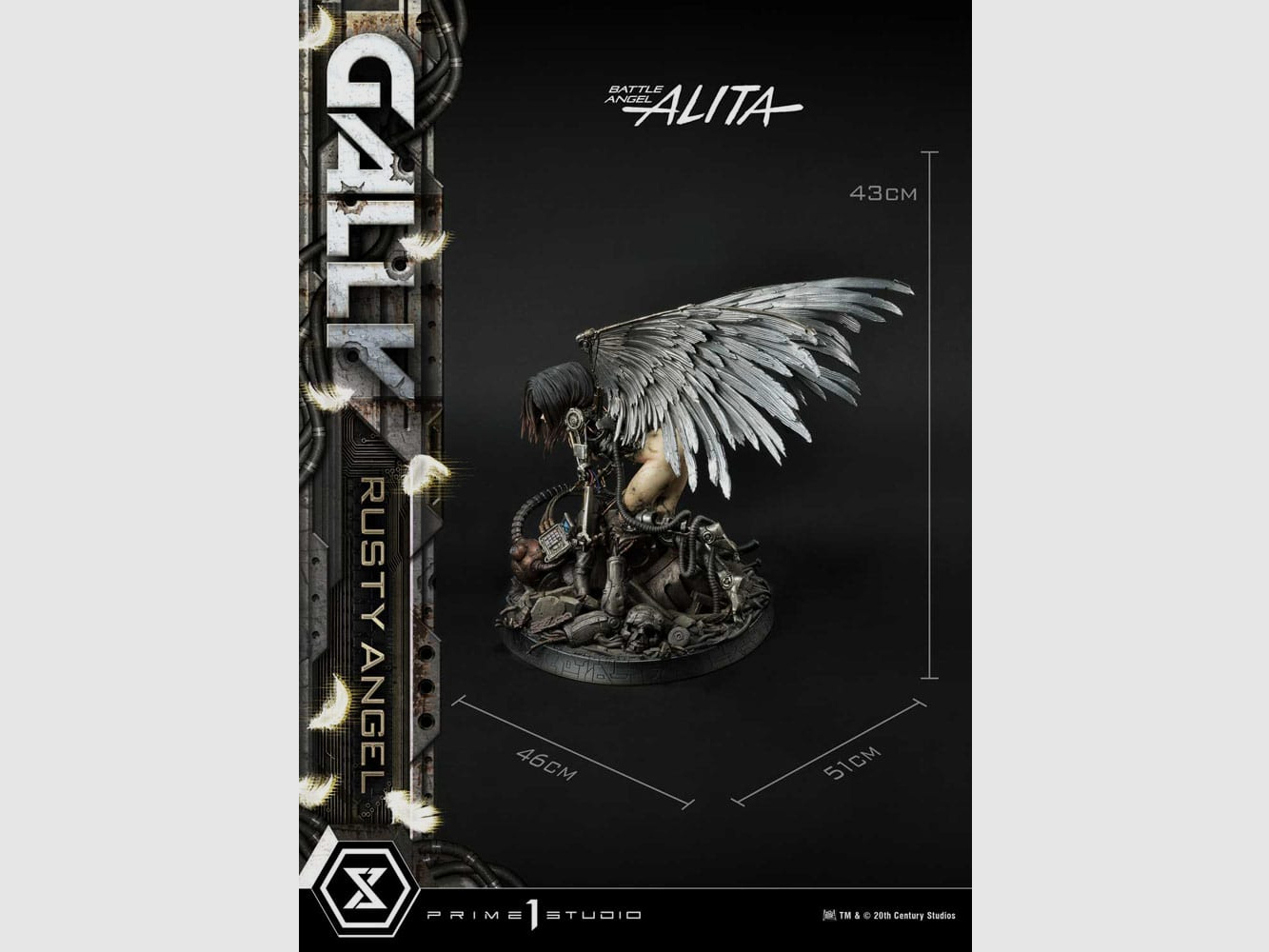 Alita: Battle Angel Statue 1/4 Alita Bonus Ver. 43 cm | 43065