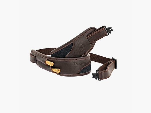 Bandoulière de fusil Blaser en Loden/Cuir