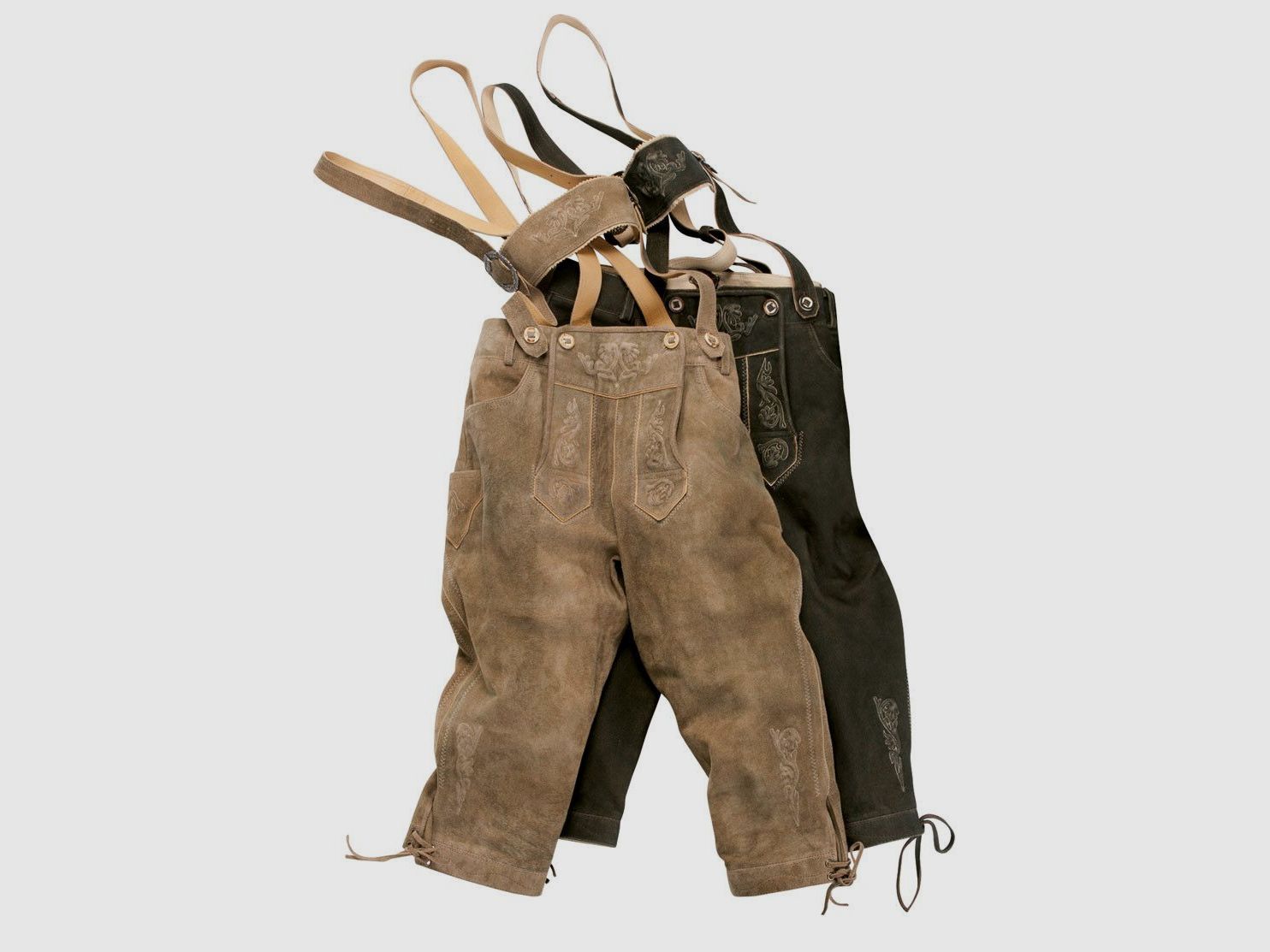 G'weih&Silk H-Kniebund-Lederhose UDO KTS, Bild 2 von 2