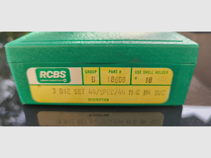 RCBS Matrizensatz 3tlg. 18608 .44 Mag / .44 Special SPL