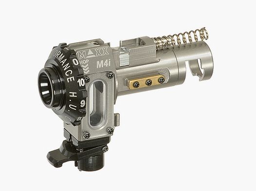 MAXX Model CNC "M4I- PRO" Hop-Up Chamber (ICS M4/M16) (Silver)