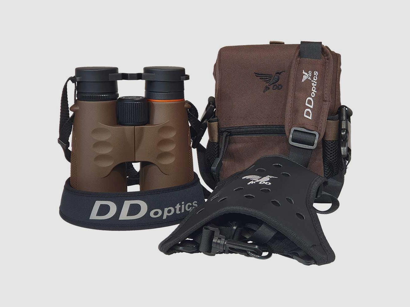 DDoptics Nighteagle Ergo lornetka DX 8x56 Gen 3 zamknięty mostek (30 lat gwarancji producenta) Brązowy, zdjęcie 2 z 8