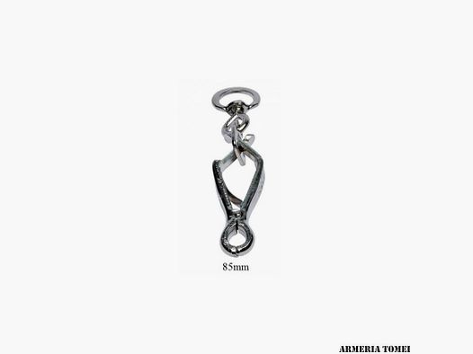 Carabiner with clamp for leashes
