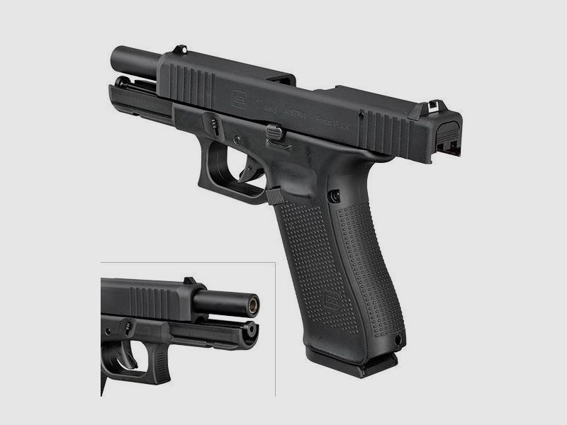 Glock 17 Gen5 – Blank Firing Pistol | Caliber 9mm P.A.K. / SRS