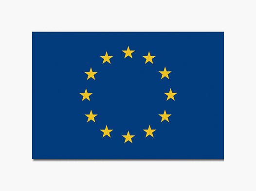 Diverse Flagge Europa