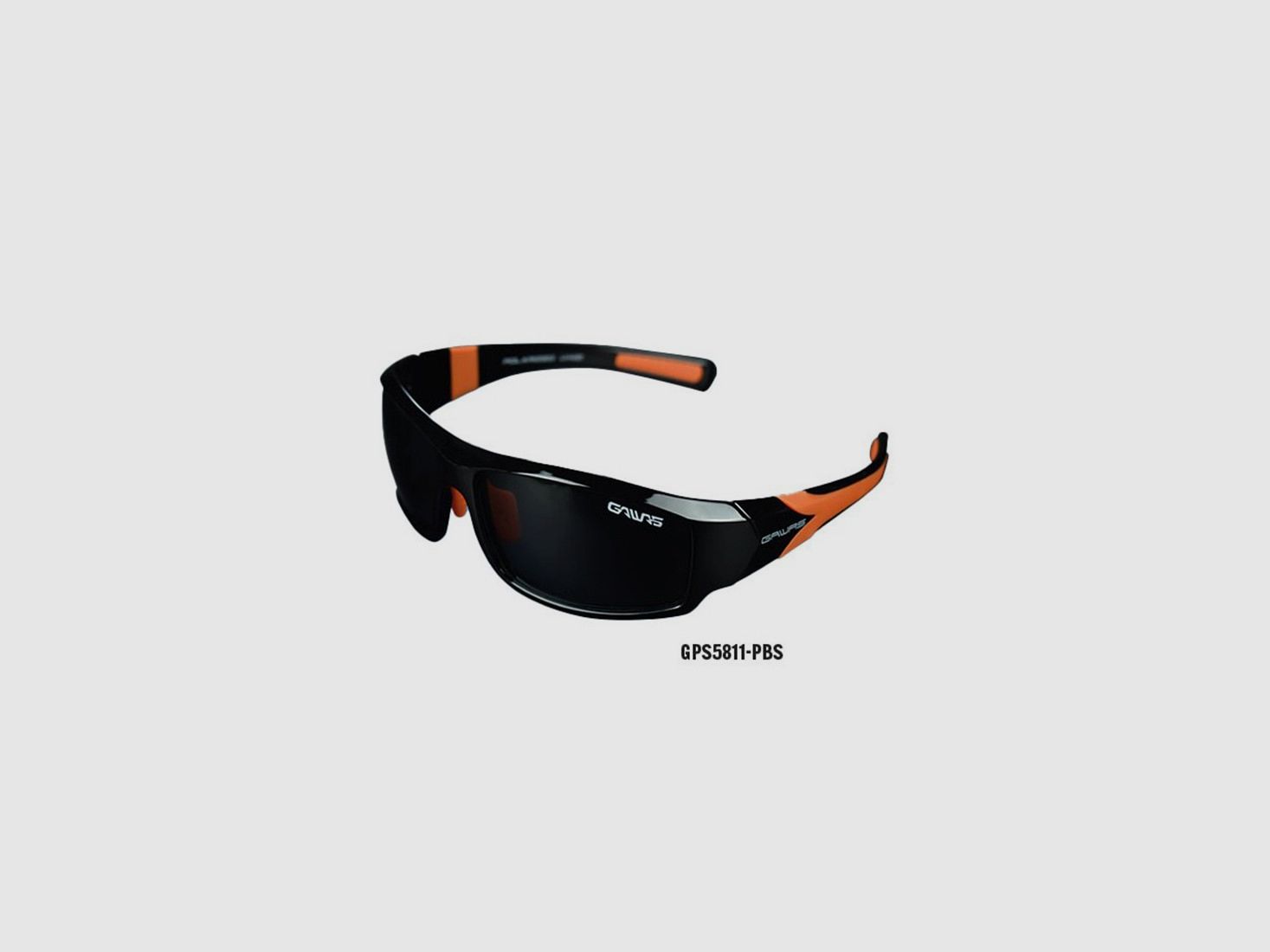 XZOGA POLARISIERTE BRILLEN GAWAS SCHWARZ-ORANGE, Bild 2 von 2