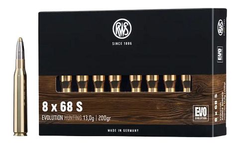 RWS 8x68 S Evolution 13,0g/201grs.