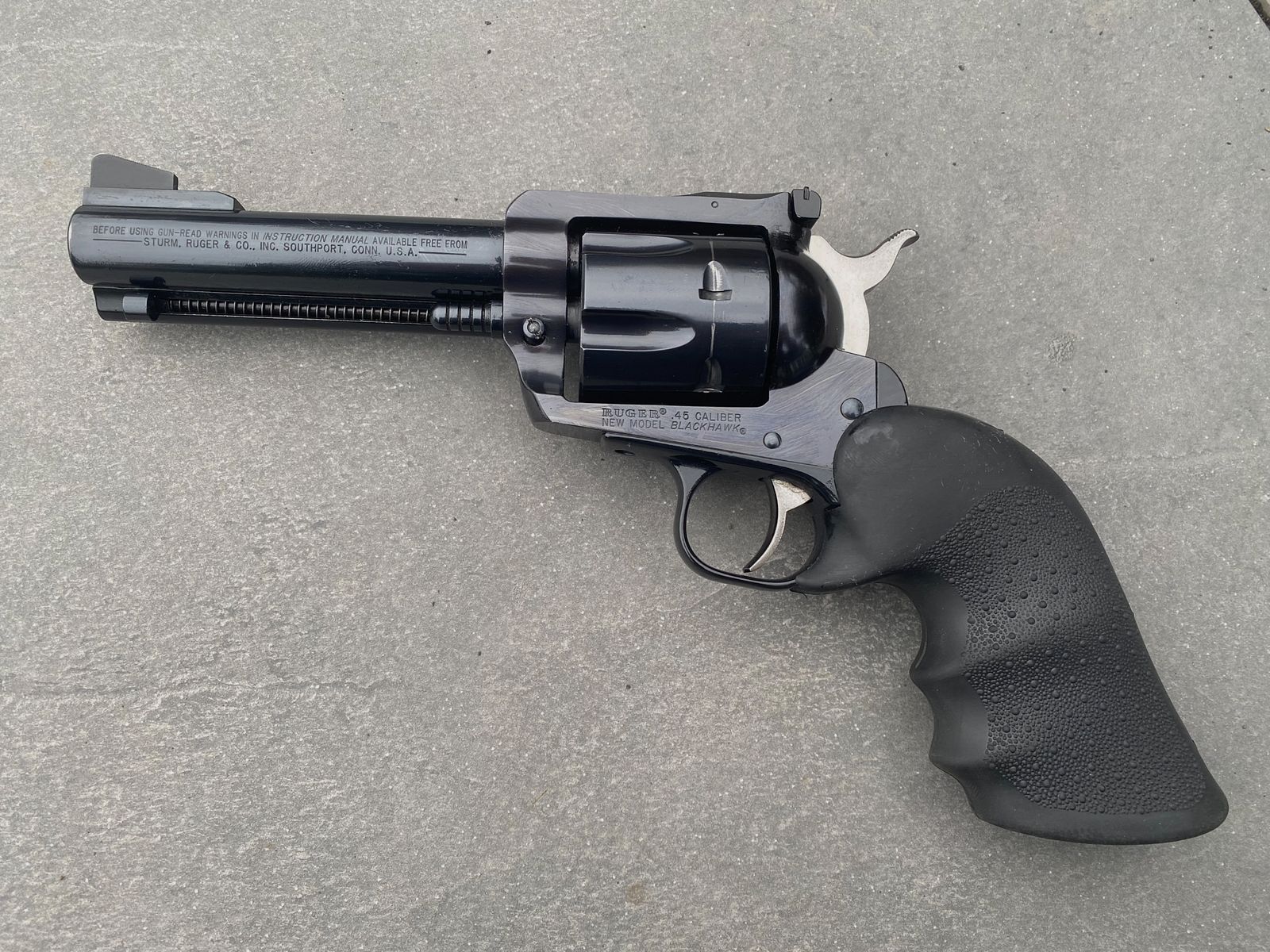 Ruger New Model Blackhawk .45 Colt – 4⅝” – classique pour tireurs sportifs, chasseurs & collectionneurs, image 1 sur 3