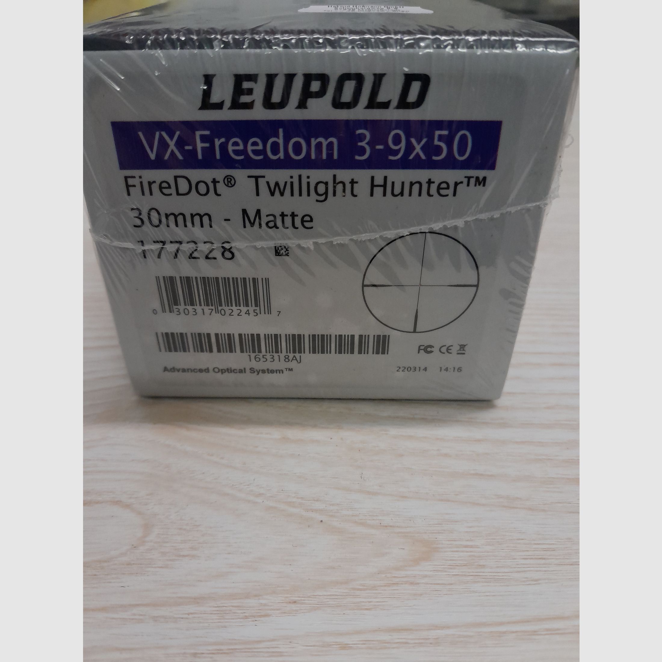 Zielfernrohr Leupold VX-Freedom 3-9x50 Firedot Twilight Hunter 30mm 177228 NEU!