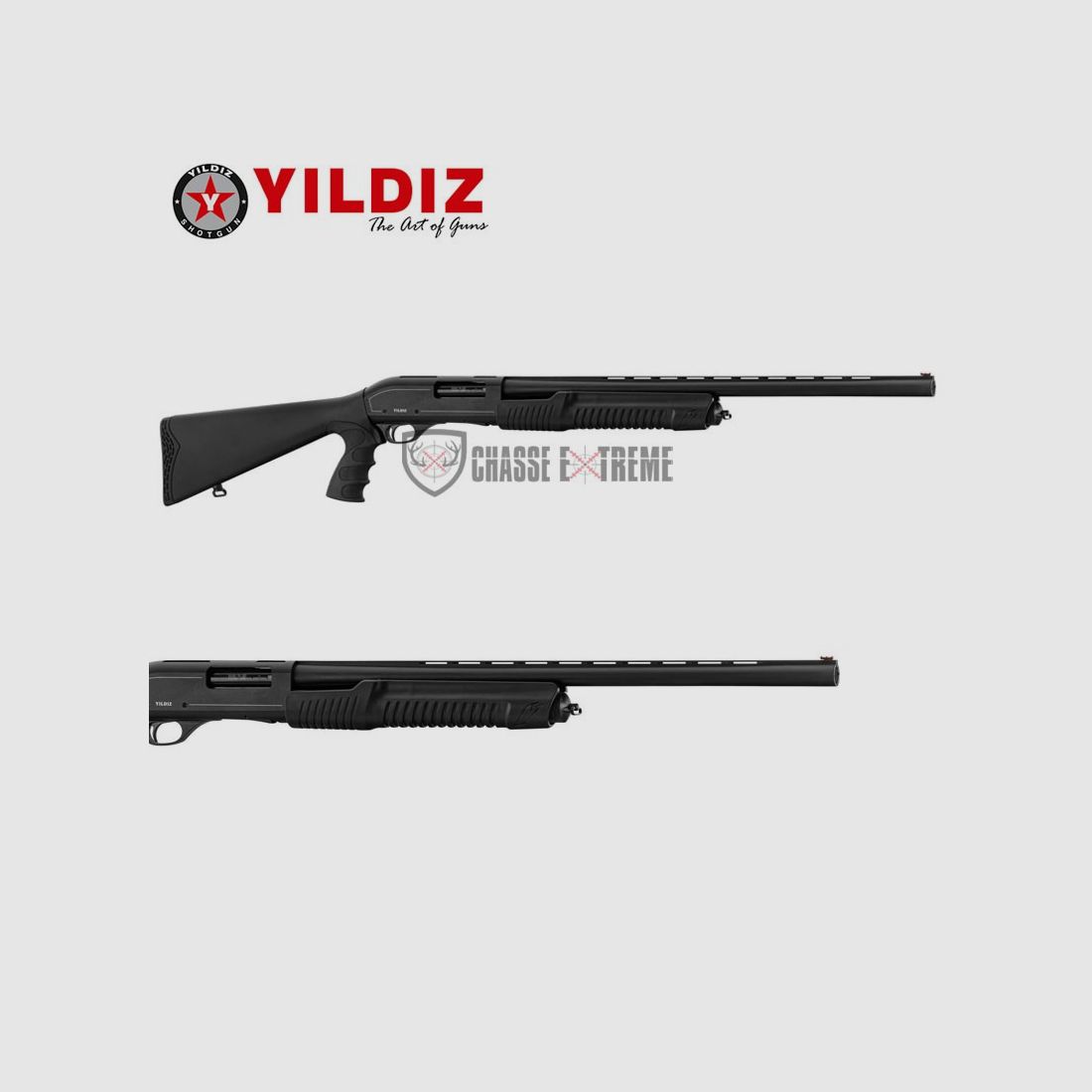 Fusil à Pompe YILDIZ YP12SCT Tactique 61cm Cal 12/76, image 1 sur 6