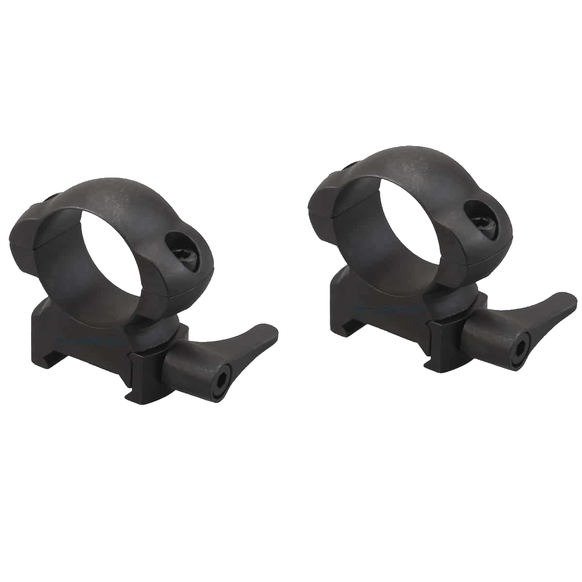 Jeu d'anilles Vector X-Accu, QD, 25,4 mm, 0,8», rail Weaver – demi, image 2 sur 5