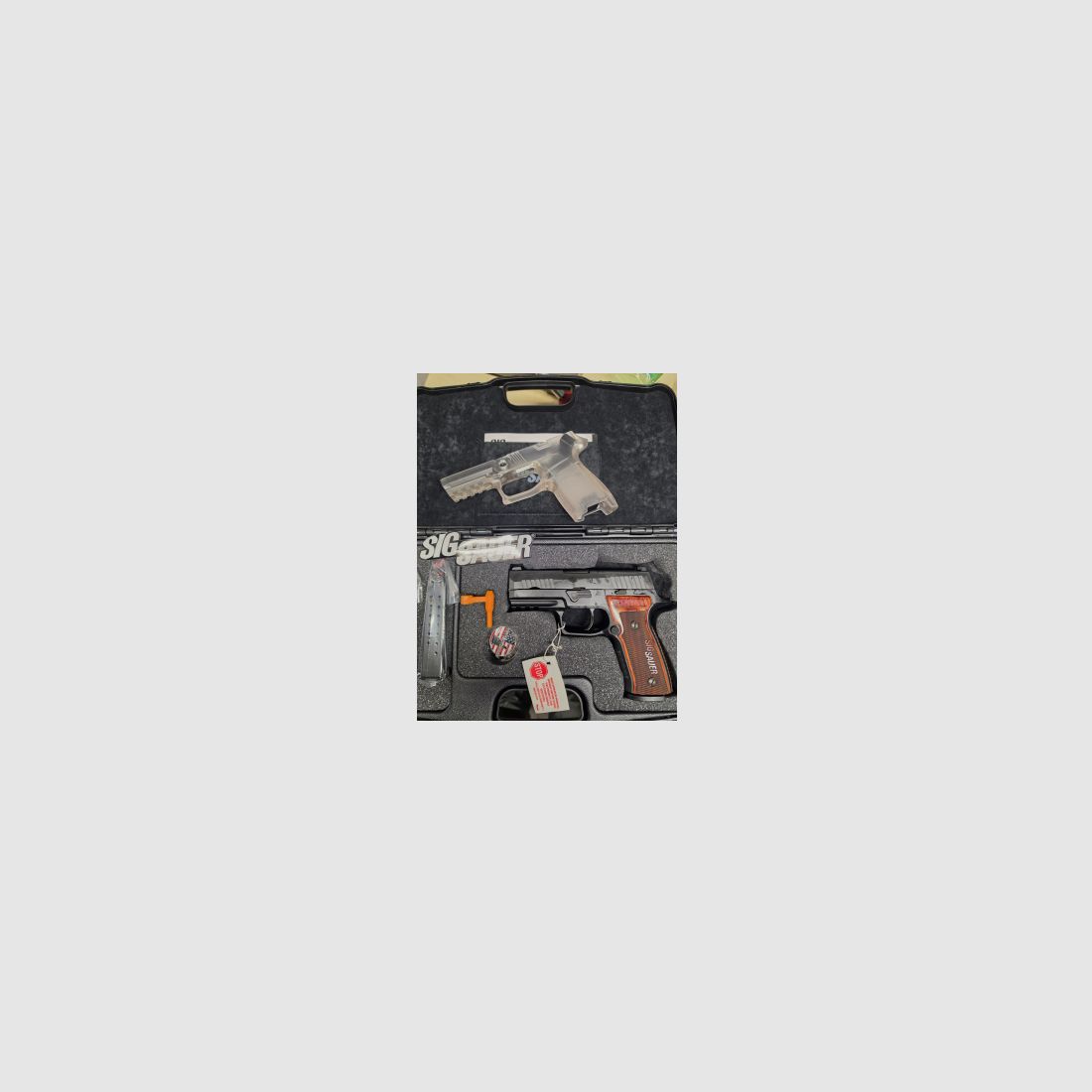SIG SAUER P320 AXG Classic 9mm Luger Set con agarre extra
